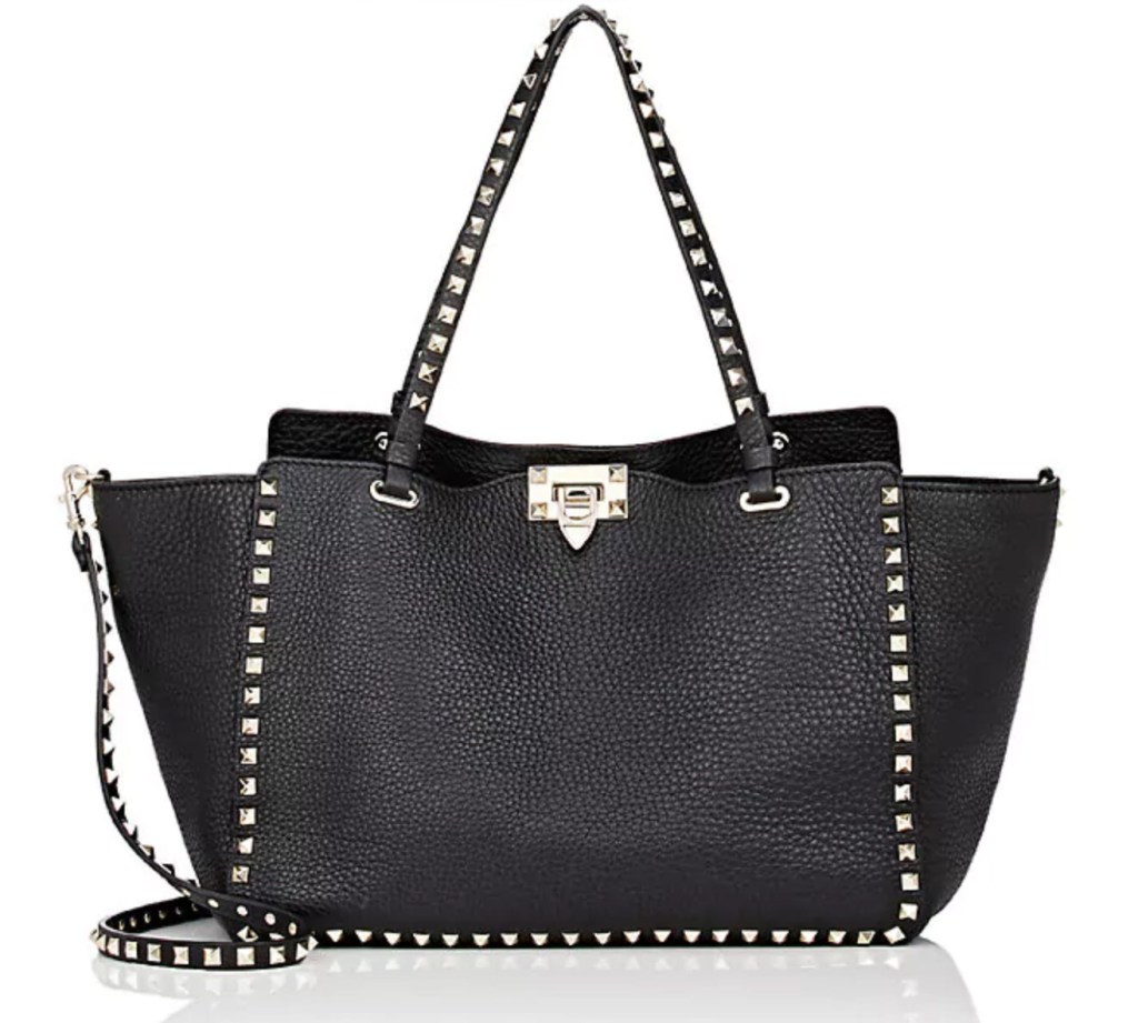 Valentino Black Rockstud Bag