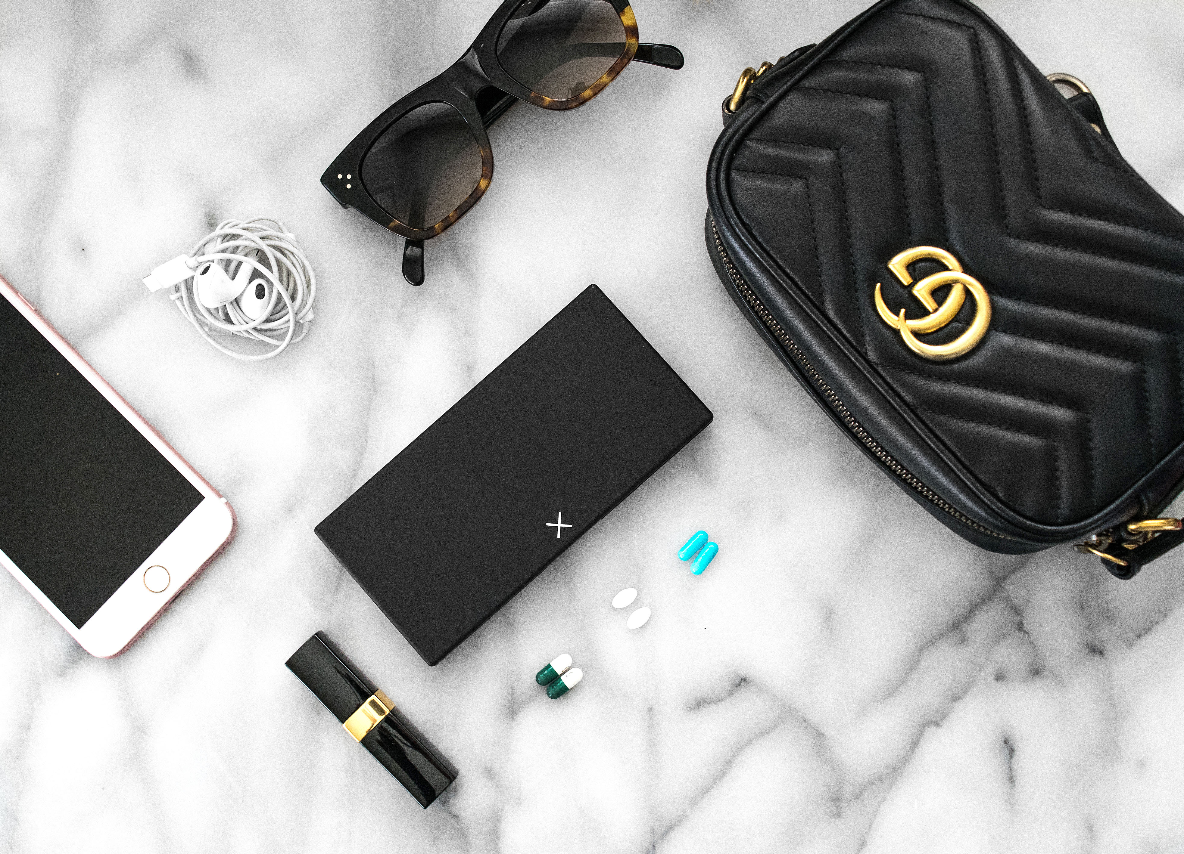 Gucci Marmont What's In My Bag Port and Polish