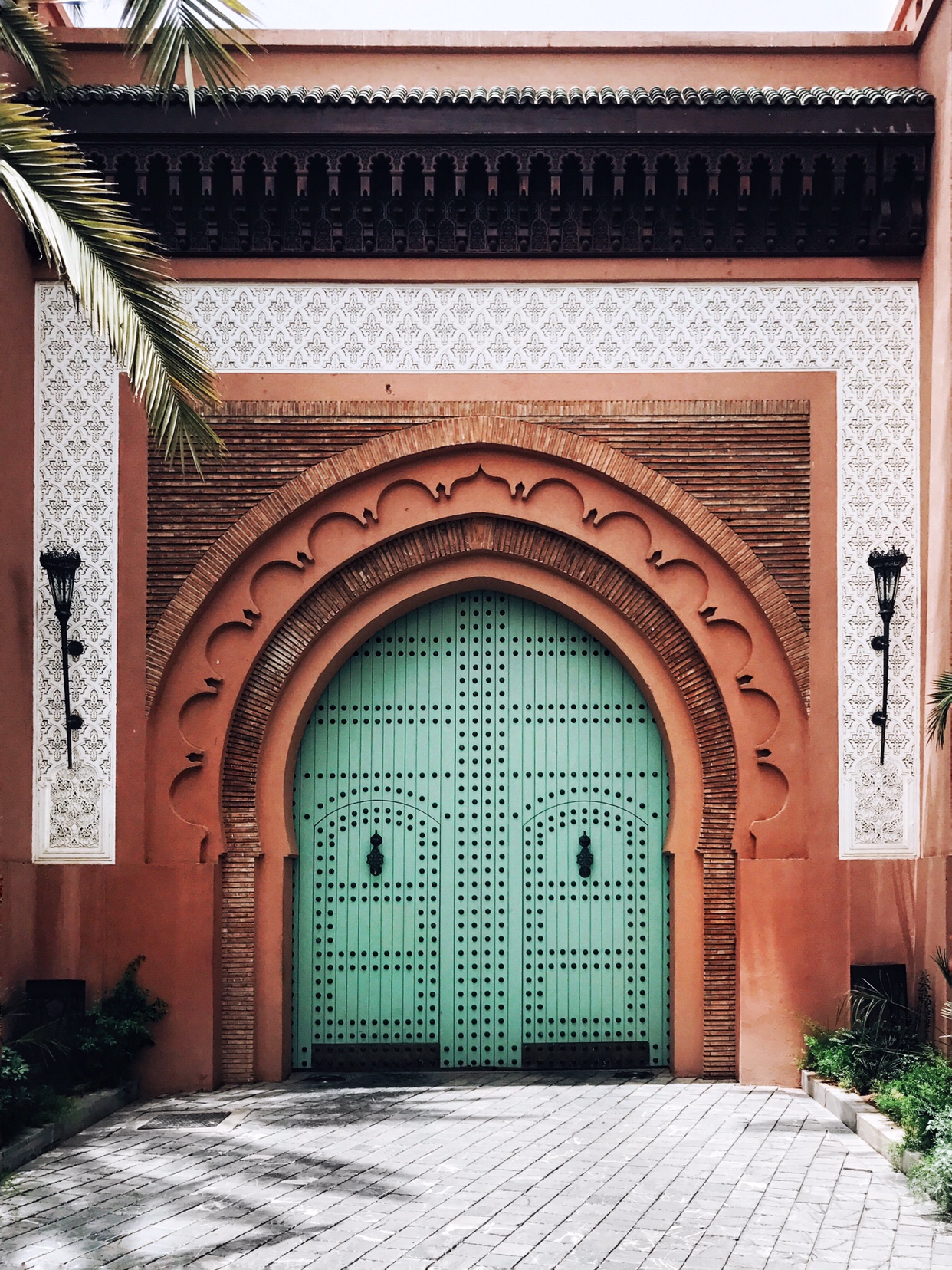 Doors to Royal Mansour Hotel in Marrakech | Review by travel writer Becca Risa Luna