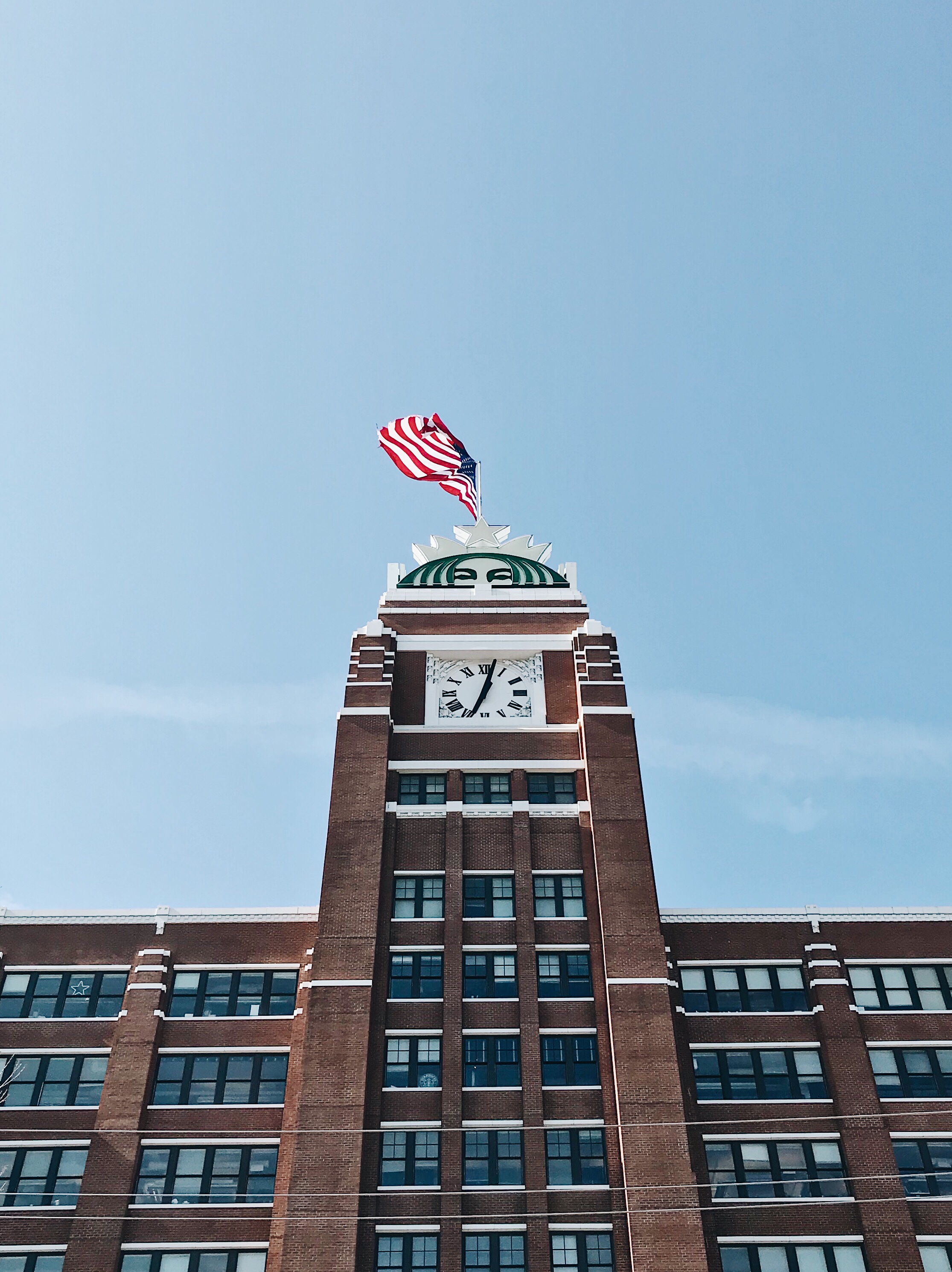 Starbucks HQ Headquarters in SoDo Seattle