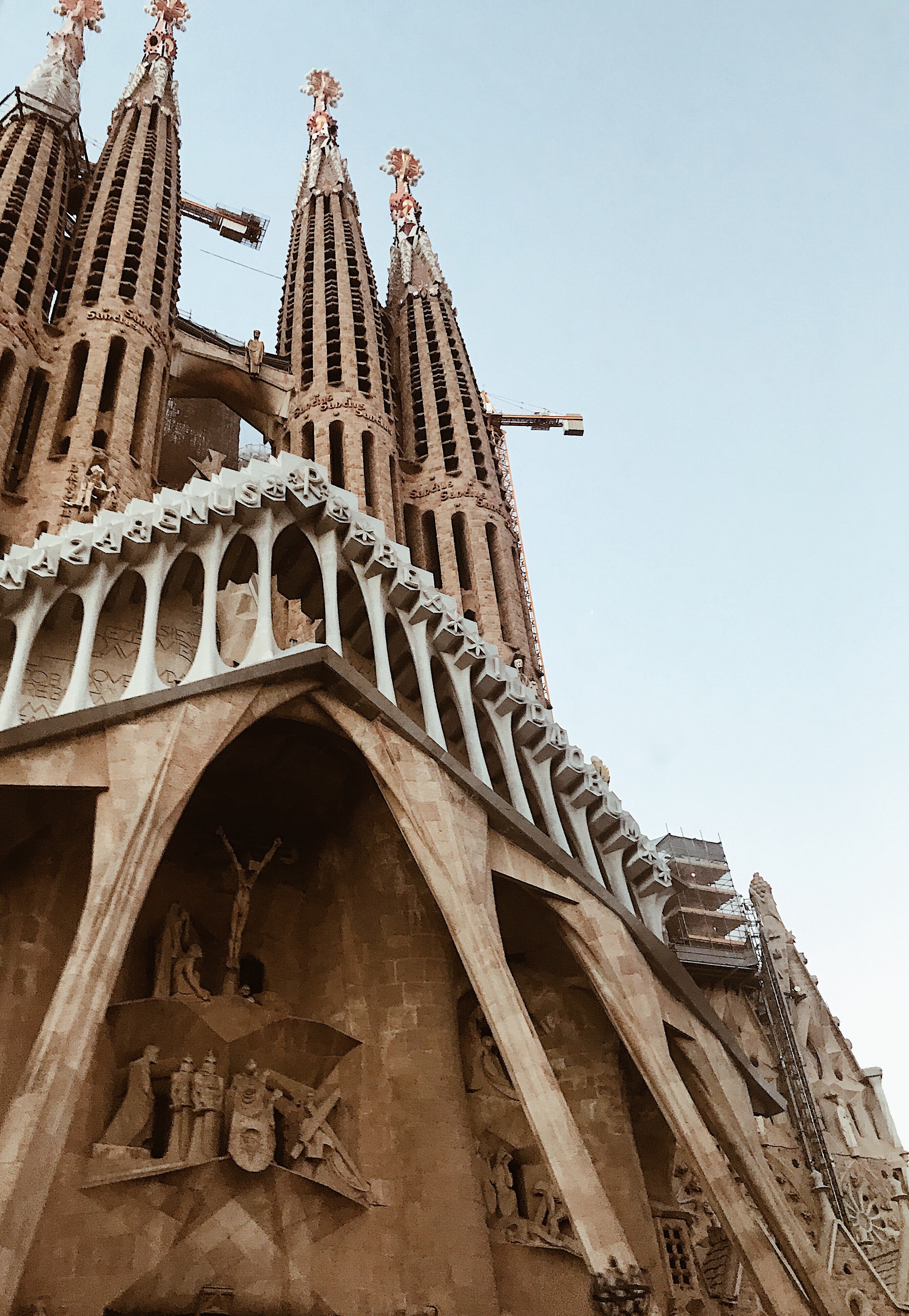Gaudi’s La Sagrada Familia in Barcelona