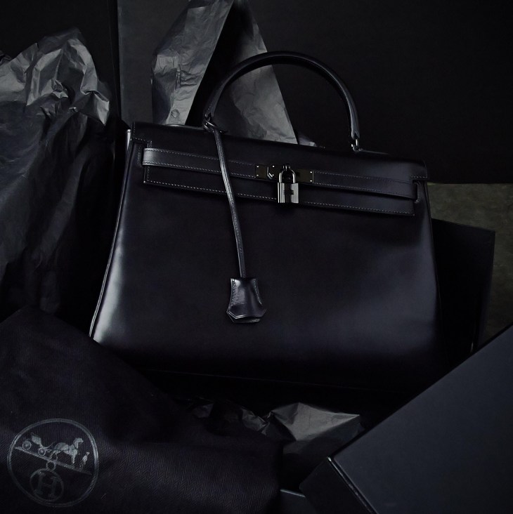 Hermes So Black Kelly Bag