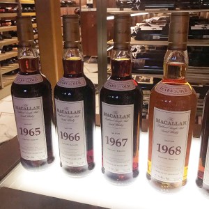 Macallan Bottles at Scotch 80 Prime Las Vegas
